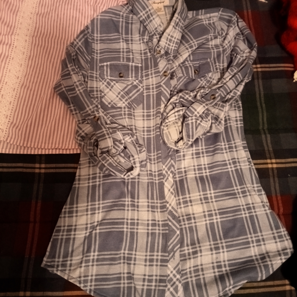 Lot of 6 Gorgeous Trendy Medium Tops Blouses - Picture 6 of 14